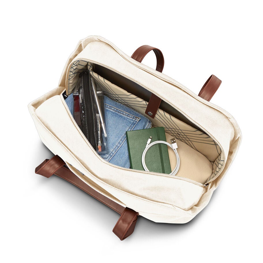 Samsonite Virtuosa Sac de Voyage in the color Blanc Cass&eacute;. image number 1